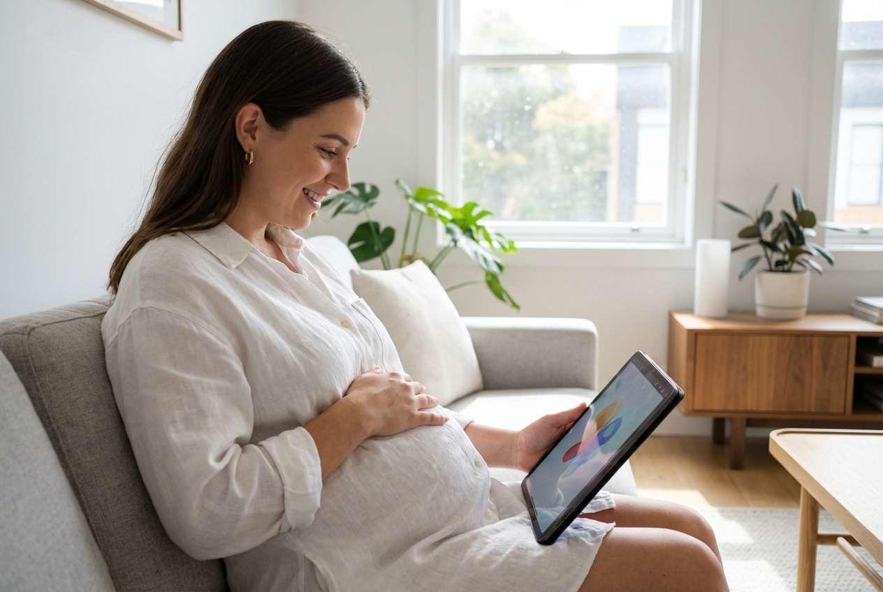 Guide visuel pour le calcul semaine de grossesse, les semaines d'aménorrhée et la date de conception.